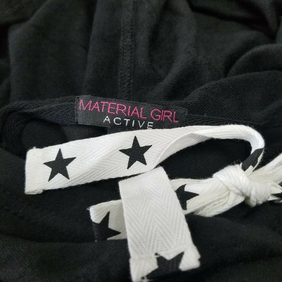 Material Girl Crisscross-Back Kangaroo Pckt Hoodie - Picture 6 of 8